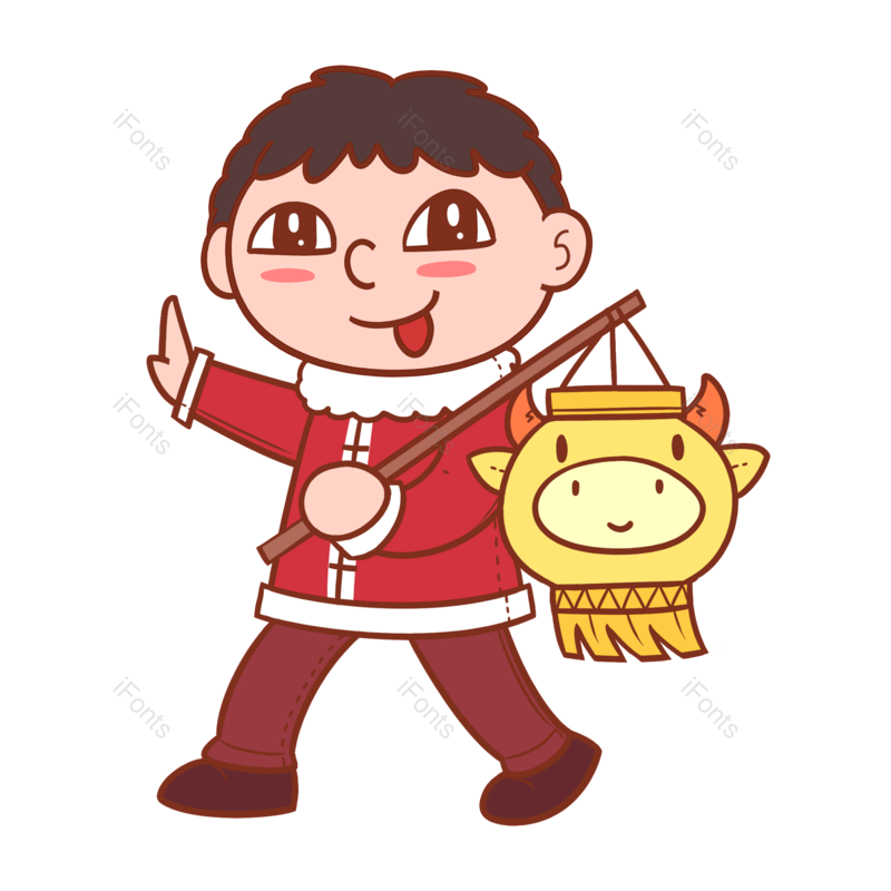 节日图片,卡通元素,春节PNG,儿童免抠素材